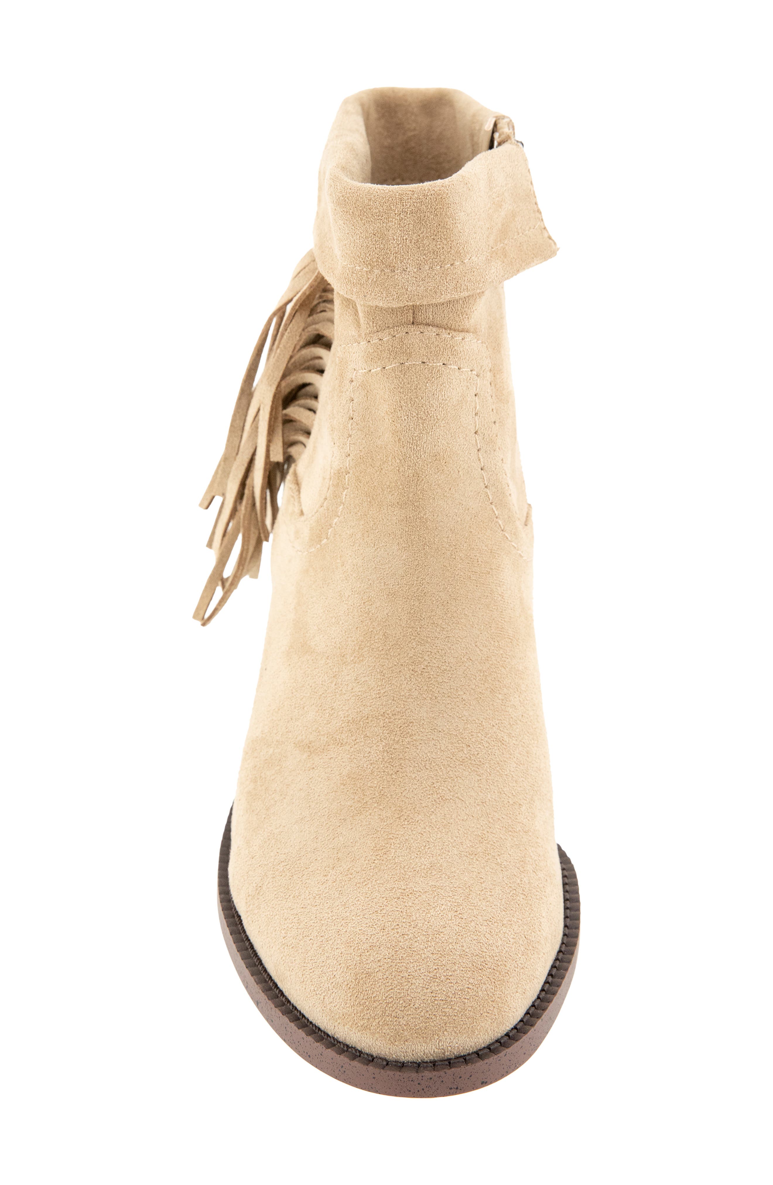 Scarlett Bootie, Alternate, color, TAUPE MICRO