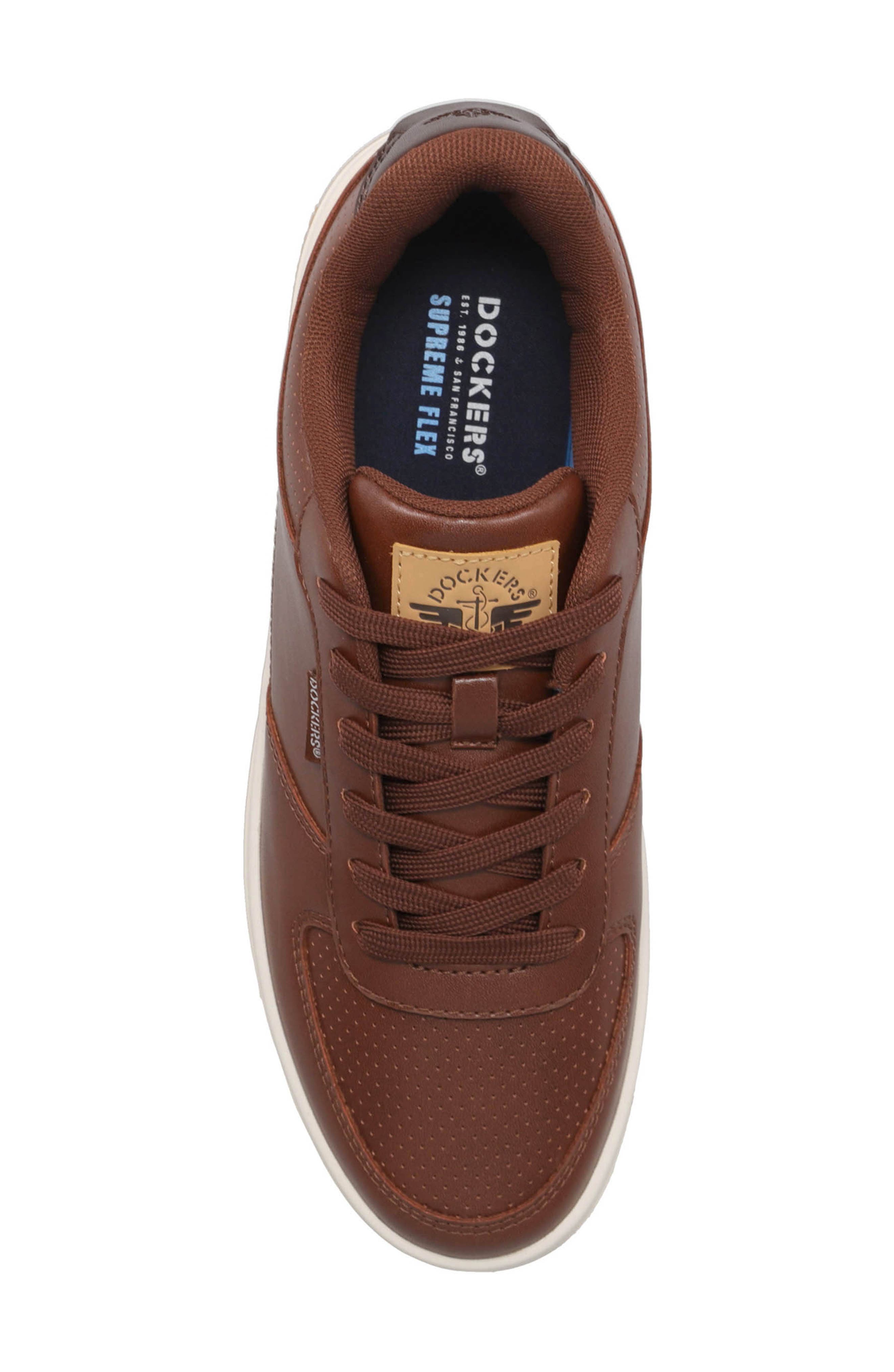 Frederick Lace-Up Sneaker, Alternate, color, COGNAC