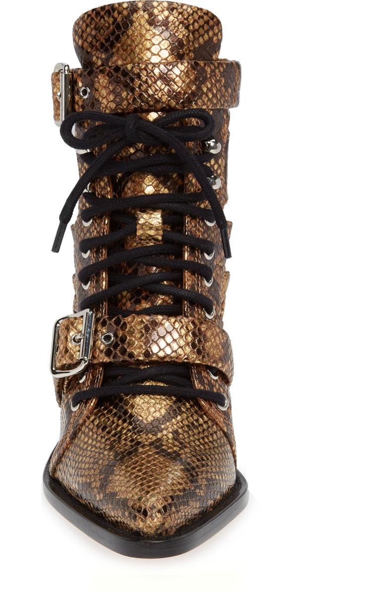 Chloé Rylee Pointy Toe Cage Boot, Alternate, color,