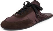 Prada Collapse Lace-Up Sneaker Mule