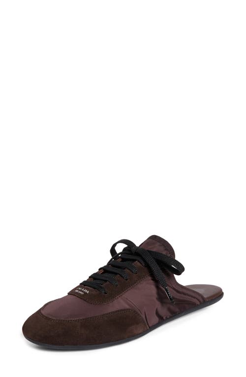 PRADA PRADA LACE-UP SNEAKER MULE 
