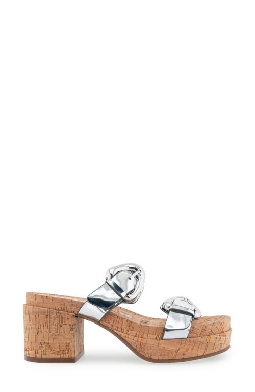 AEROSOLES AEROSOLES CHANCE PLATFORM SLIDE SANDAL