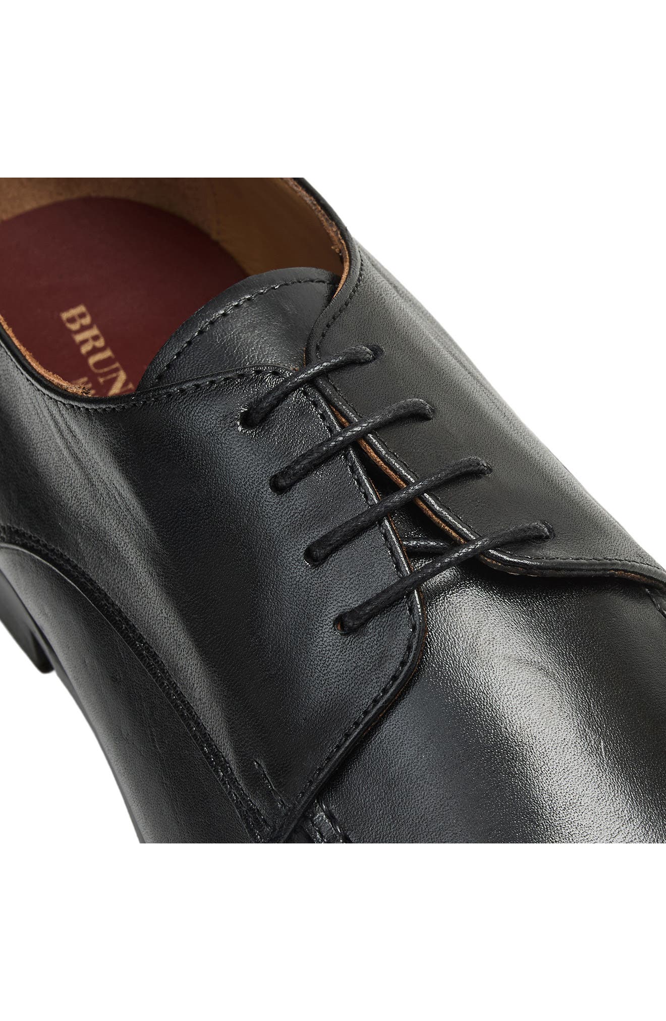 Bruno Magli Paolo Derby, Alternate, color, Black Calf