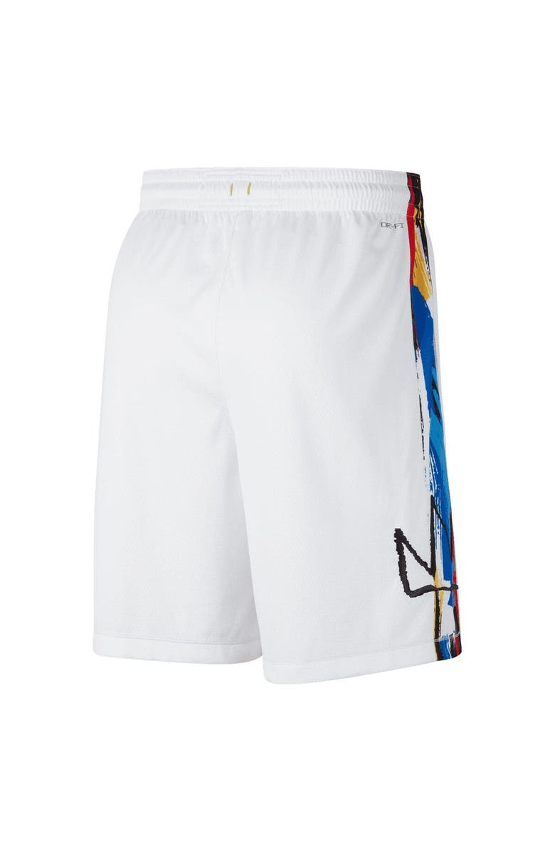 Nike Men's Nike White Brooklyn Nets 2022/23 City Edition Swingman Shorts, Alternate, color, 