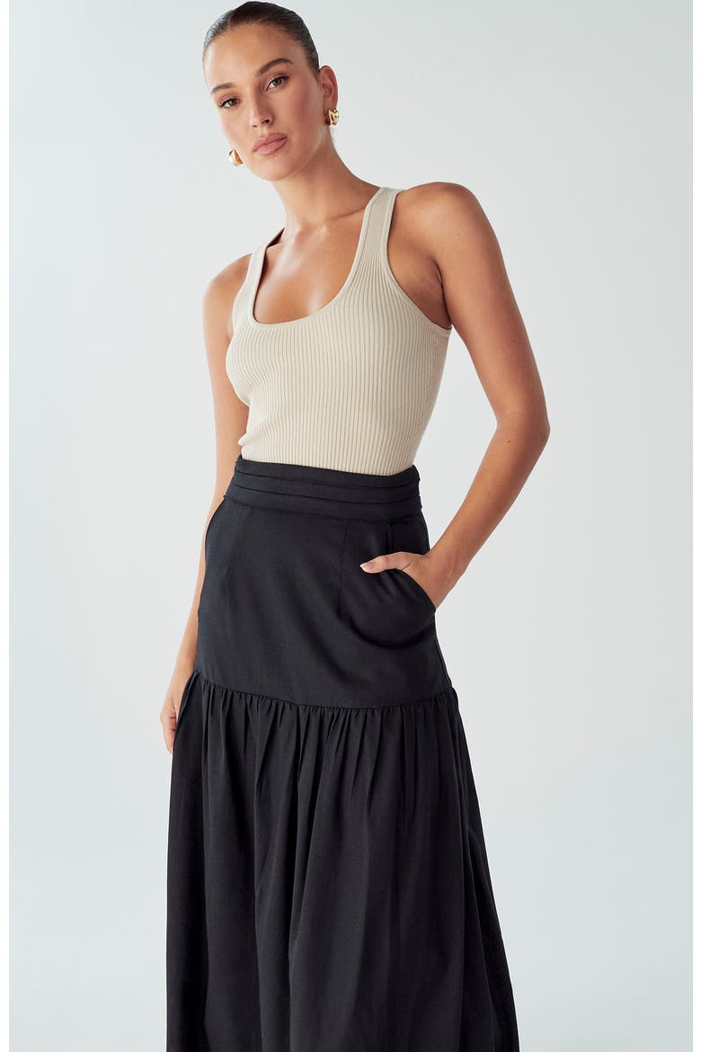 Valencia Skirt, Alternate, color, Black