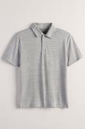 Nordstrom Kids' Mélange Piqué Knit Performance Polo