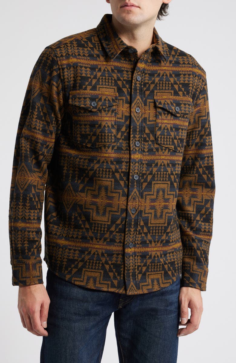 Pendleton La Pine Wool Overshirt, Alternate, color, 