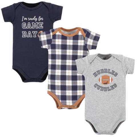 Cotton Bodysuits 3-Pack