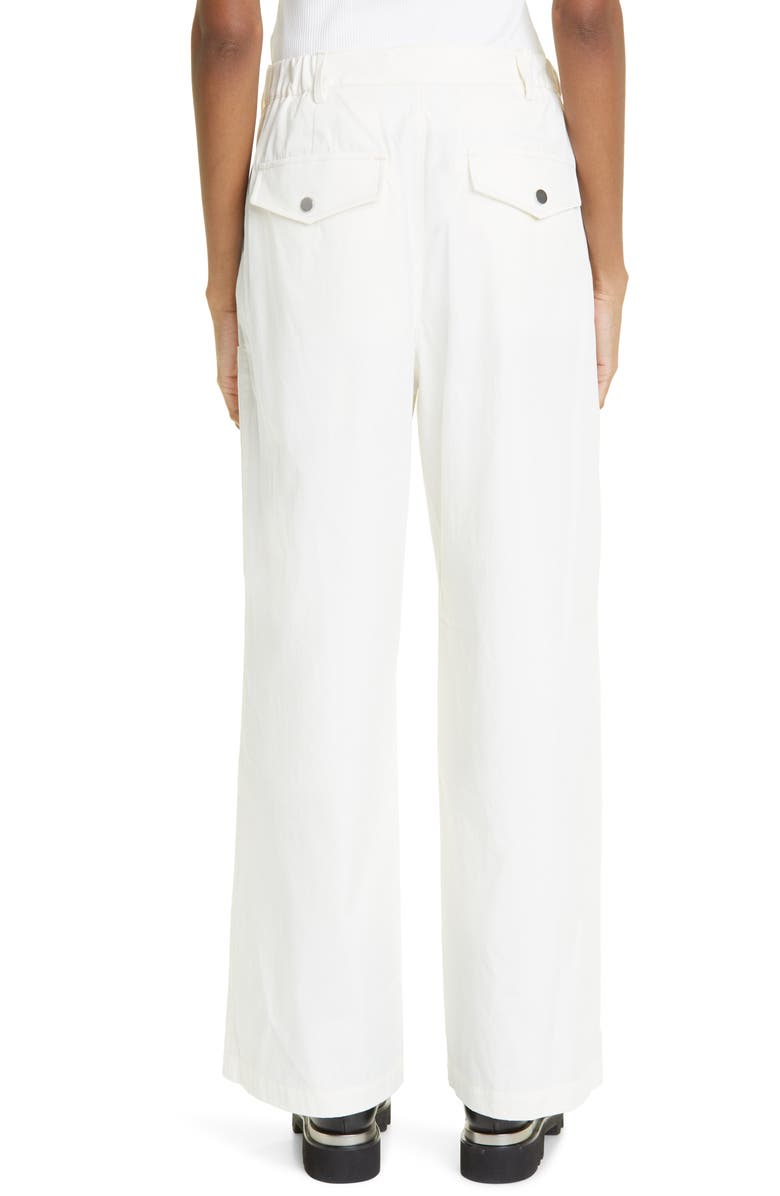 Dion Lee Slouchy Multipocket Wide Leg Twill Pants, Alternate, color,