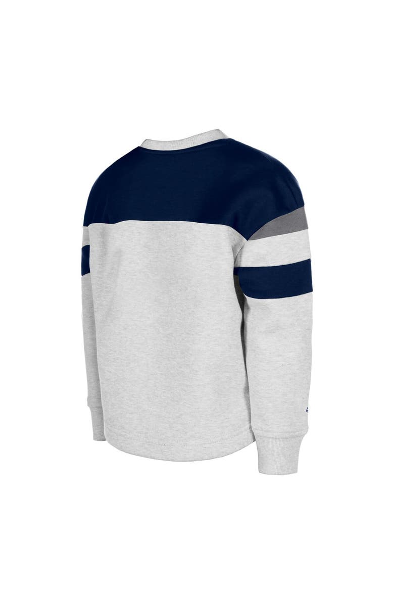 5TH AND OCEAN BY NEW ERA Girls Youth 5th & Ocean by New Era Gray St. Louis City SC Pullover Sweatshirt, Alternate, color, Gray