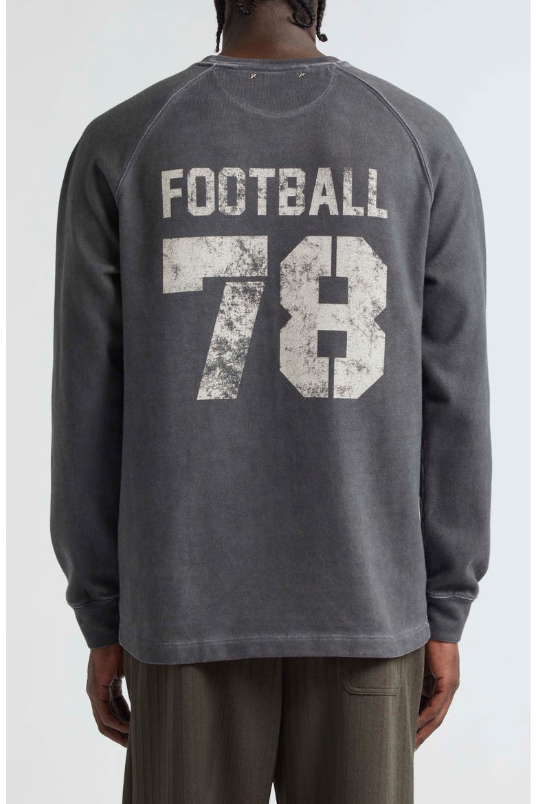 Journey Faded Long Sleeve Graphic Sweatshirt, Alternate, color, ANTHRACITE/ HERITAGE WHITE