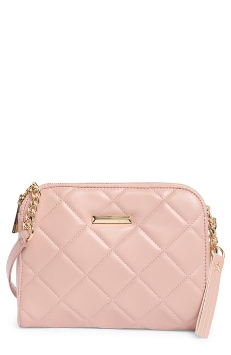 Crodia Diamond Quilt Crossbody Bag