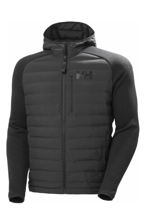 Helly Hansen Arctic Ocean Hybrid Insulated Jacket in 980 Ebony 