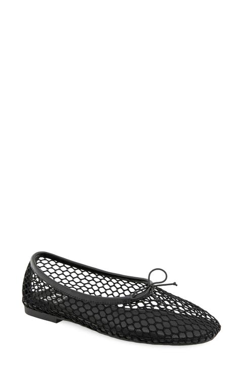 Bunny Mesh Ballet Flat (Women)