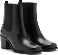 MANGO Leather Ankle Boot