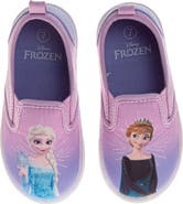 JOSMO x Disney® Kids' Frozen Elsa & Anna Mismatched Slip-On Sneaker