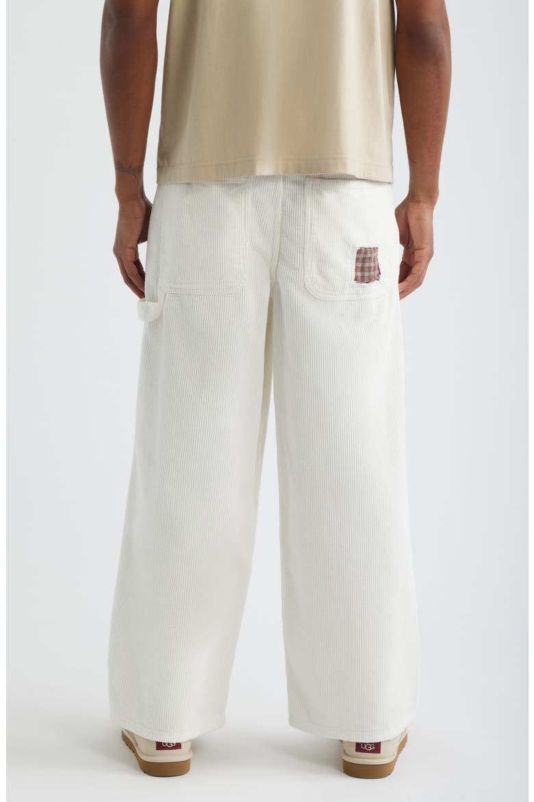 Corduroy Carpenter Pants, Alternate, color, OFF WHITE