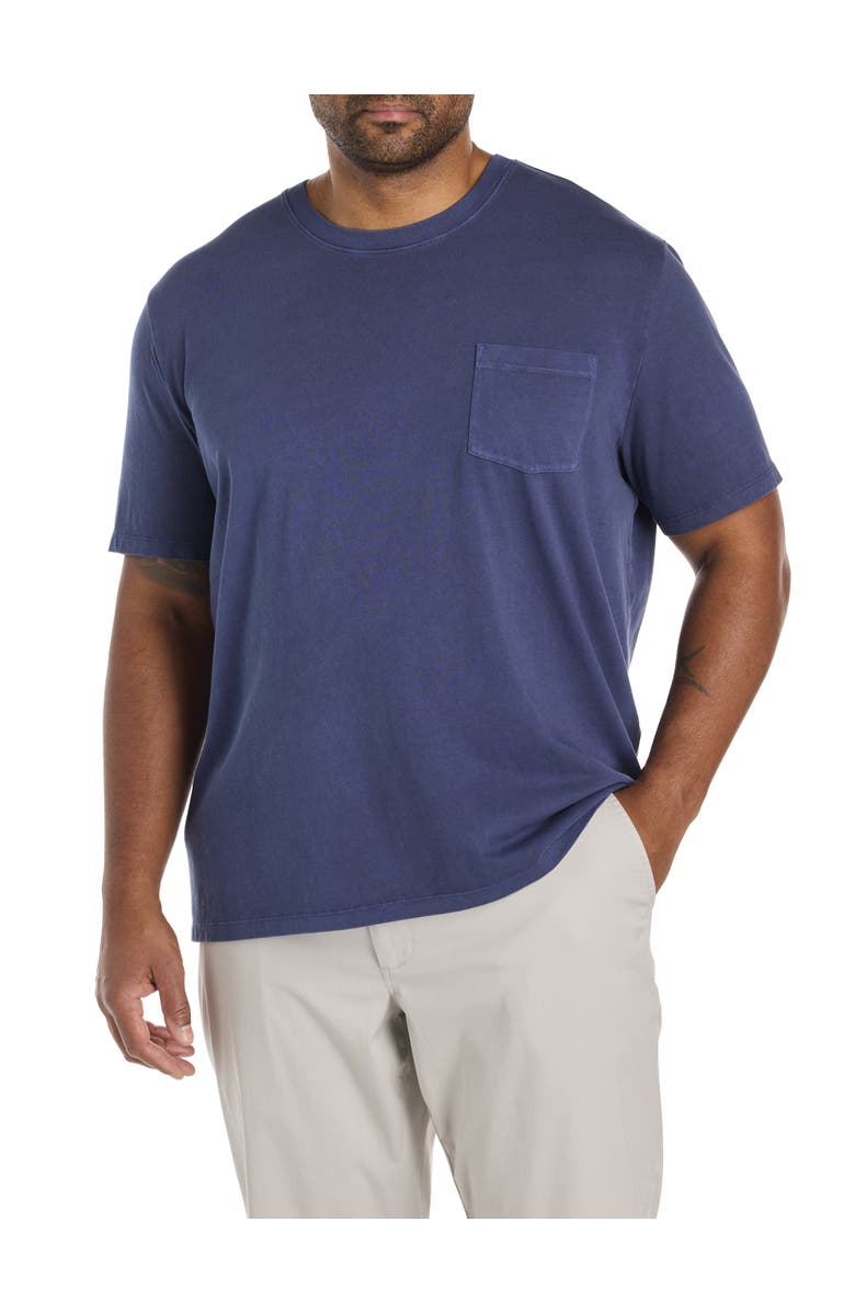 vineyard vines Big & Tall Garment-Dyed Surf Pocket Tee, Main, color, Nautical Navy