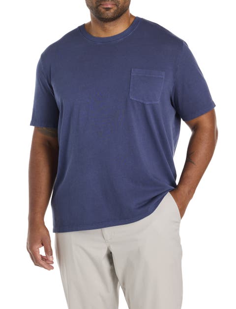 Big & Tall Garment-Dyed Surf Pocket Tee