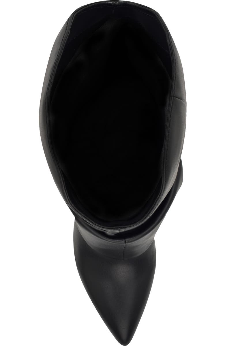 Nine West Lindey Foldover Shaft Pointed Toe Knee High Boot, Alternate, color,