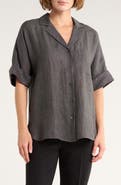 Theory Ralfinn Drape Camp Shirt