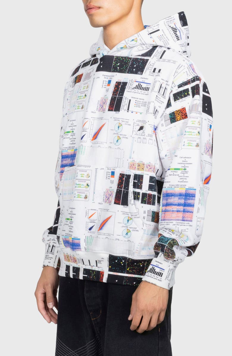 PLEASURES Textbook Cotton Blend Hoodie, Alternate, color, Multi