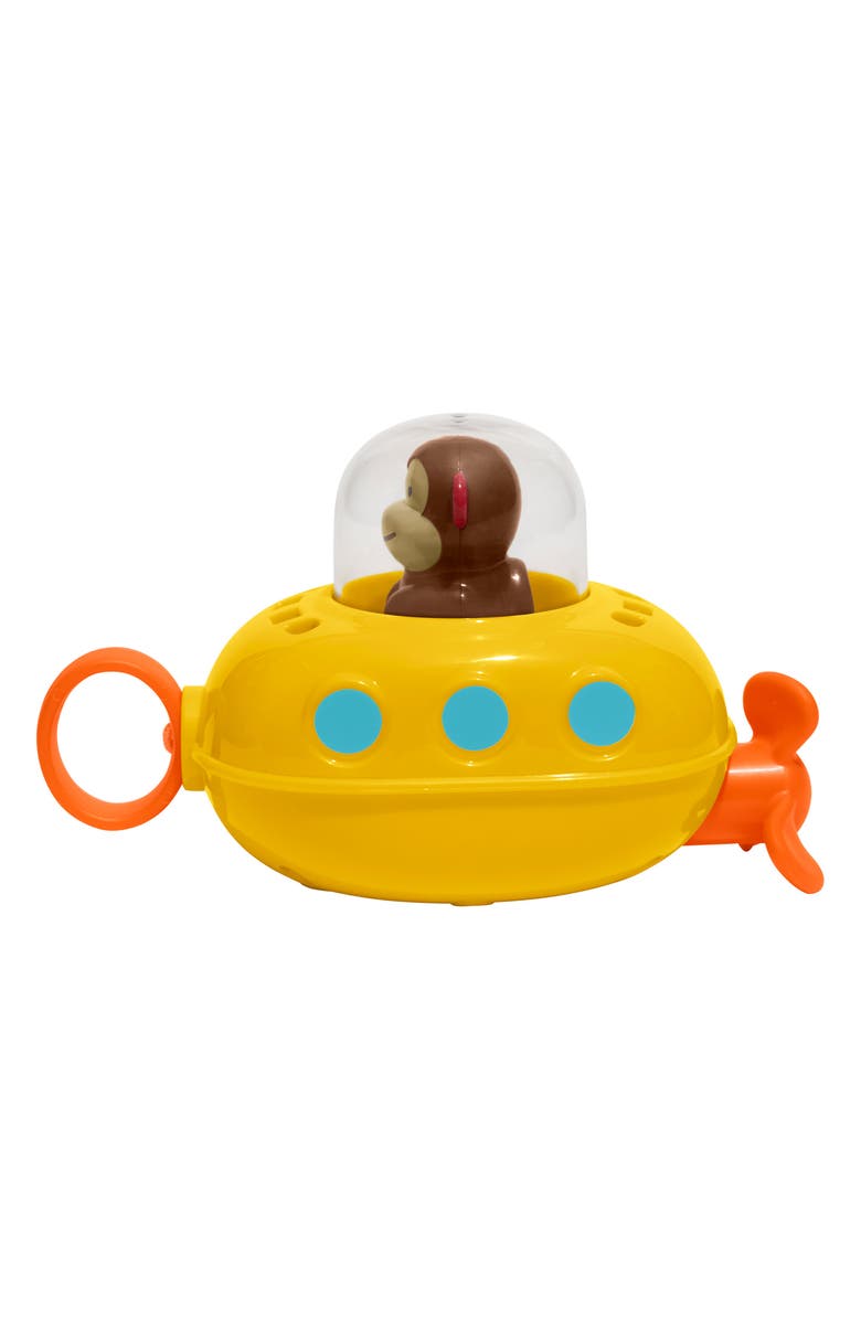 Skip Hop Zoo Bath Pull & Go Submarine Toy, Alternate, color, Multi