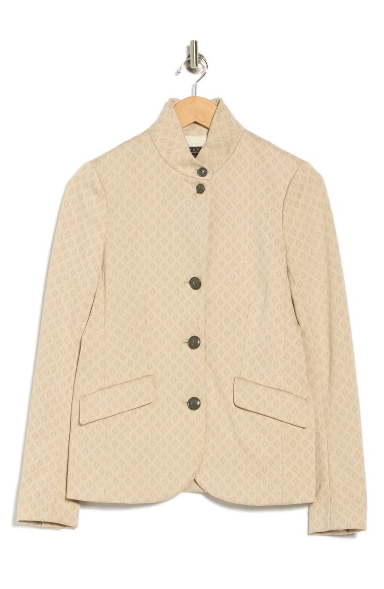 rag & bone Sadie Jacquard Blazer, Alternate, color, Beige