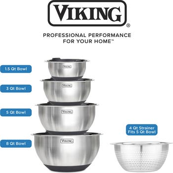 9-Piece Mixing Bowl Set
