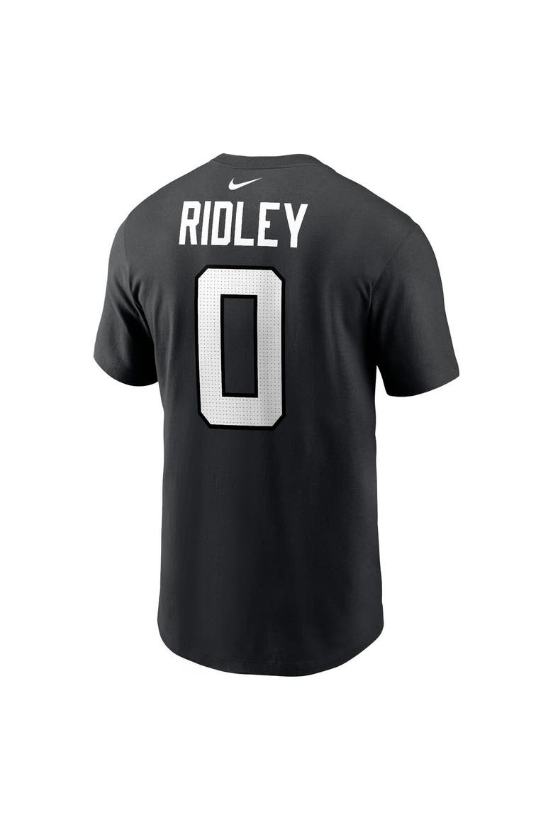Men's Nike Calvin Ridley Black Jacksonville Jaguars Player Name & Number T-Shirt, Alternate, color, Black
