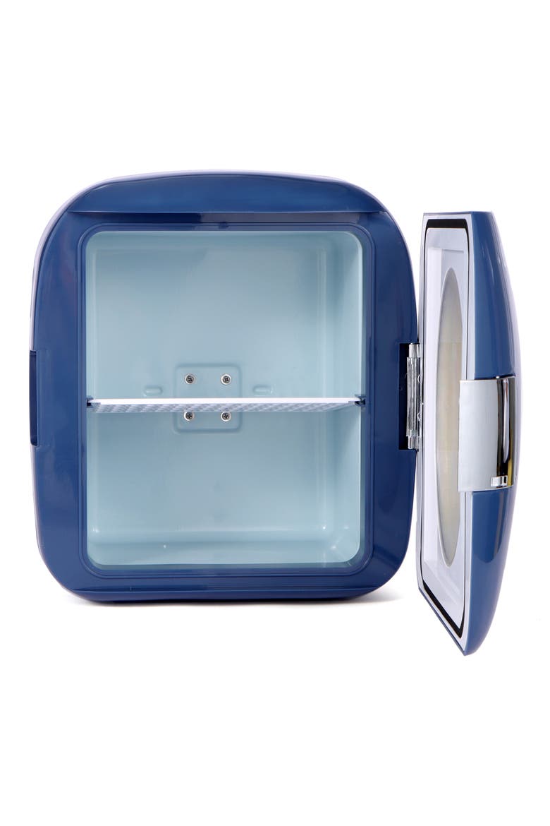 Chill XL Personal Portable Mini Fridge - Matte Black, Alternate, color, BLUE