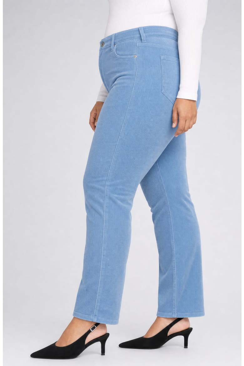 Marilyn Straight Leg Corduroy Pants, Alternate, color, BLUE BREEZE