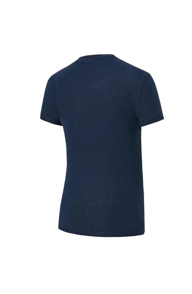 CONCEPTS SPORT Women's Concepts Sport College Navy/Neon Green Seattle Seahawks Avondale T-Shirt & Pants Flannel PJ Set, Alternate, color, College Navy