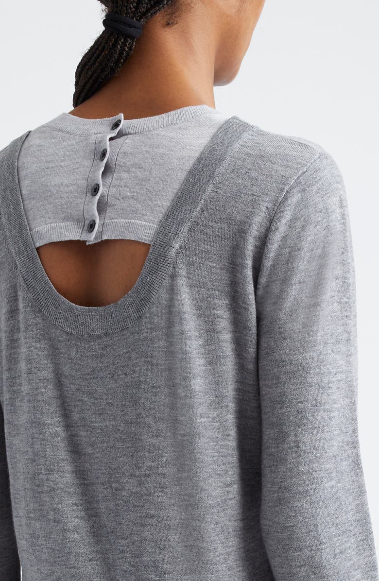 3.1 Phillip Lim Layered Wool Sweater, Alternate, color,