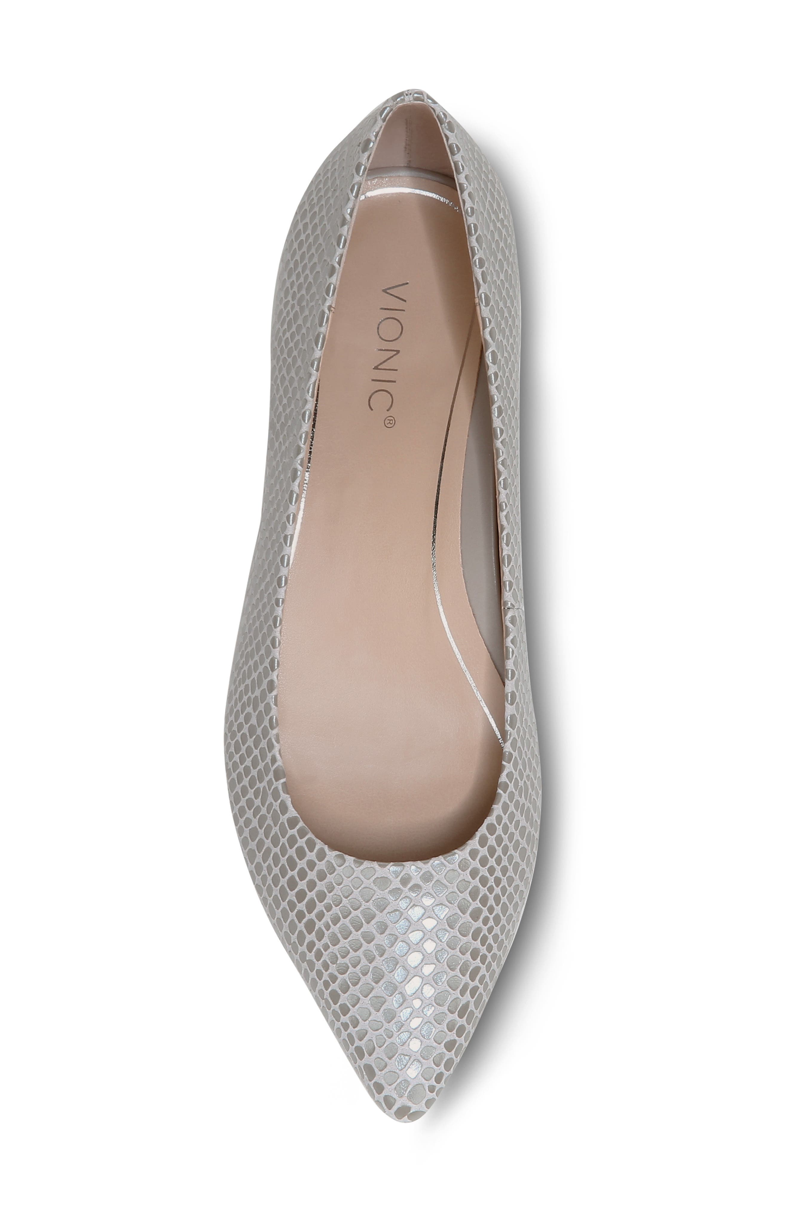 Vionic Lena Pointed Toe Flat, Alternate, color, 