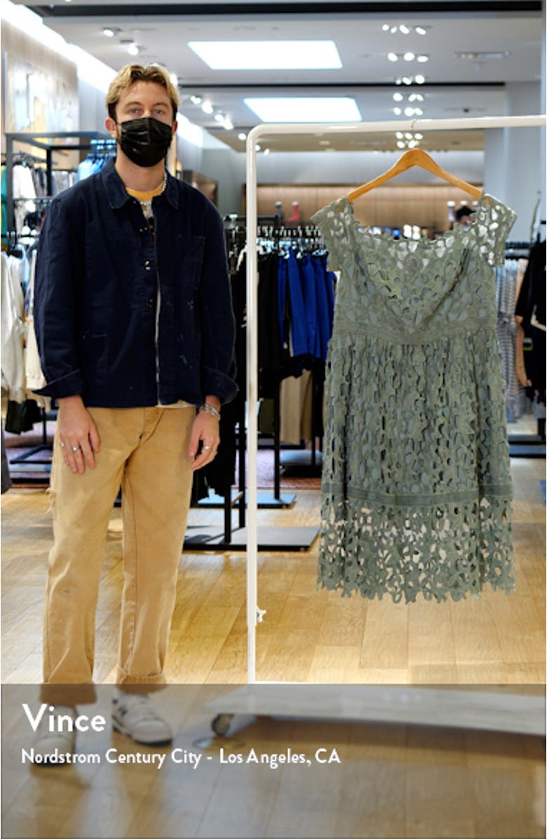 Lace Off The Shoulder Dress, sales video thumbnail