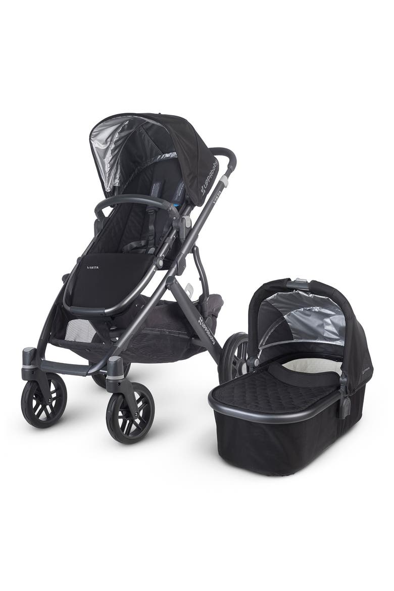 VISTA - Carbon Frame Convertible Stroller, Main, color, JAKE BLACK/ CARBON