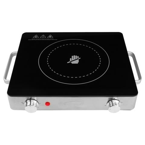 1200w Single Infrared Electric Counter Burner w/Timer
