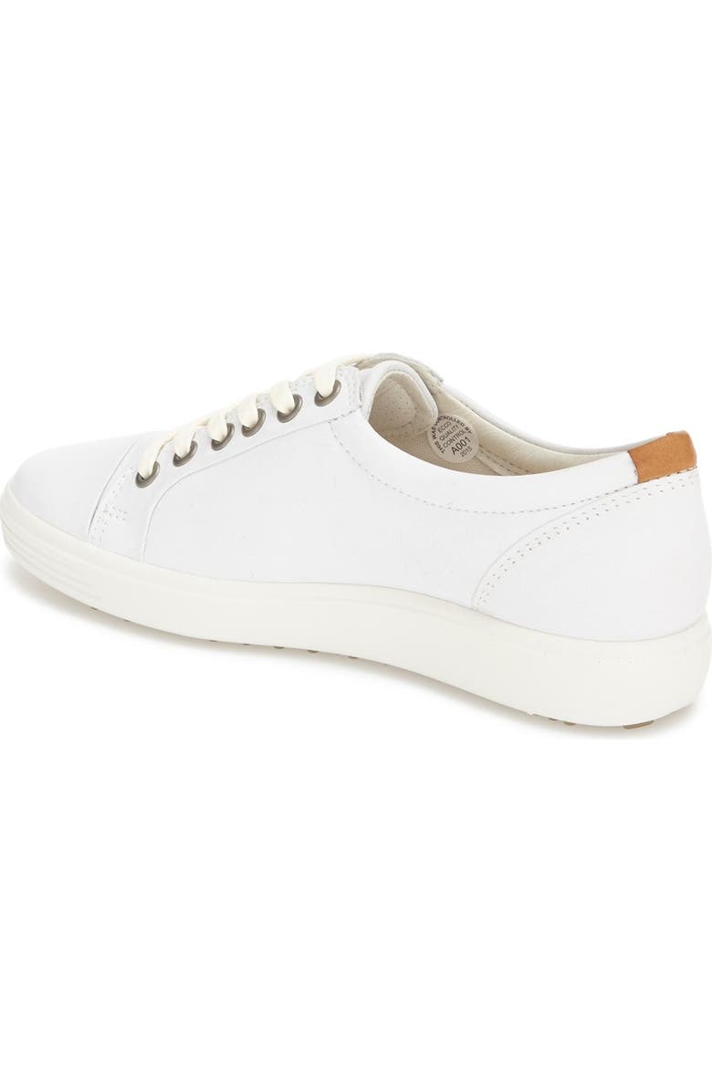 ECCO Soft 7 Sneaker, Alternate, color, White