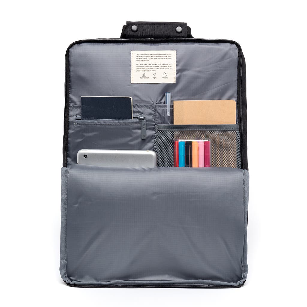 LEFRIK Daily 15" Backpack, Alternate, color, Black