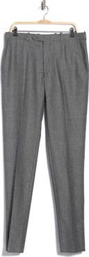 Peter Millar Harker Flat Front Wool & Cotton Trousers