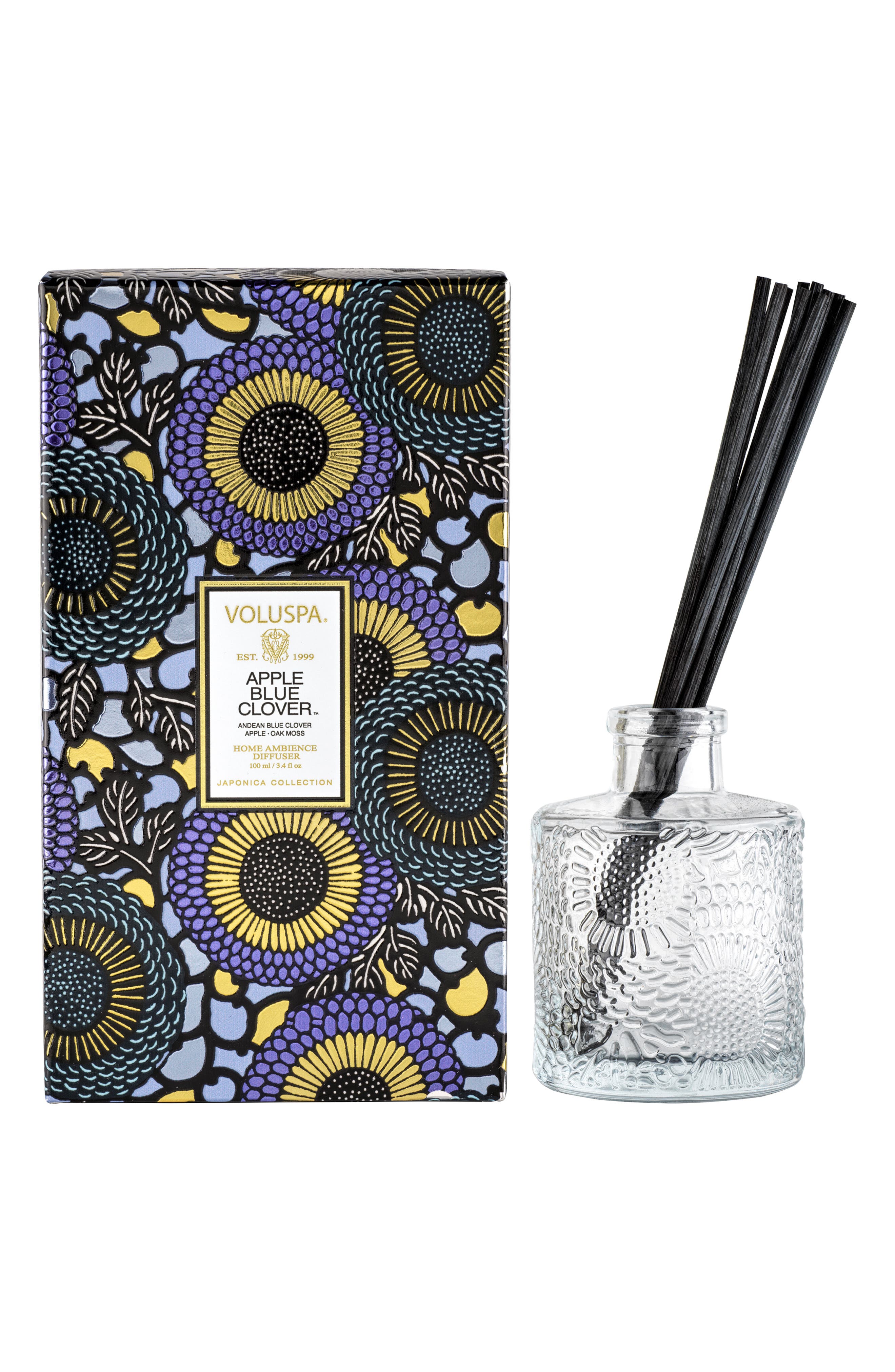 Voluspa Apple Blue Clover Fragrance Oil Reed Diffuser