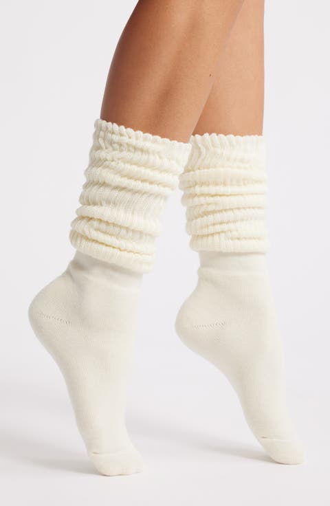 Conner Scrunched Crew Socks