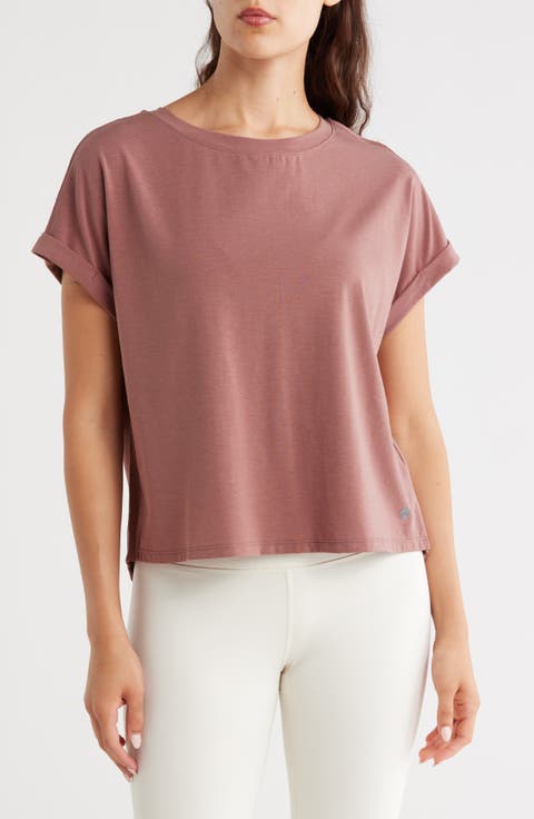 Metro Rolled Sleeve Top