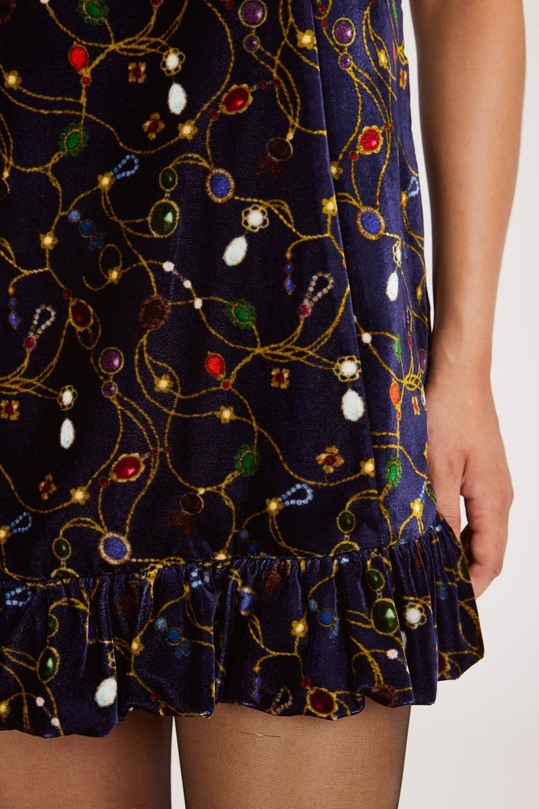 Peggy Mini Dress, Alternate, color, Tree of Lost Jewels