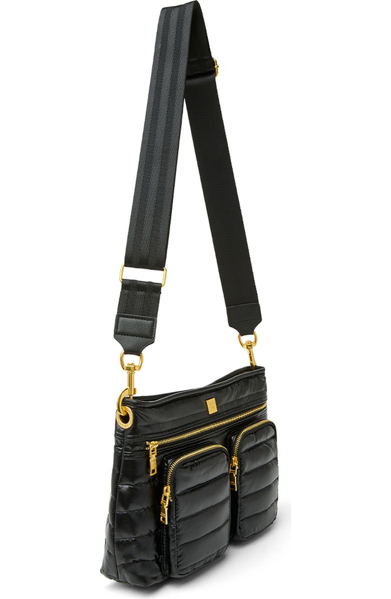 THINK ROYLN Downtown Diva Crossbody Bag, Alternate, color, Pearl Black
