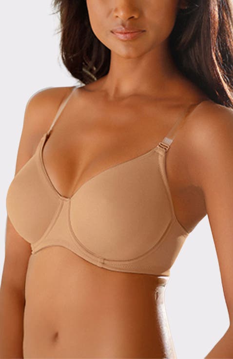 Women's Multi-Strap Underwire T-Shirt Bra