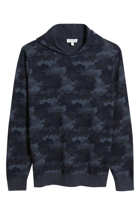 Reversible Merino Wool Hoodie