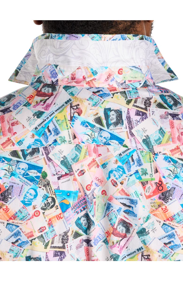 Robert Graham DXL Big & Tall Vacation Fund Sport Shirt, Alternate, color, Multi