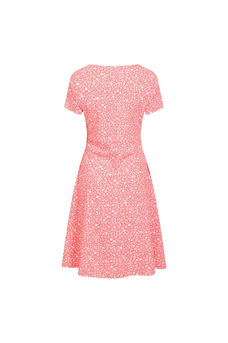 Orchid All-Over Print UV Protection Dress, Alternate, color, Red